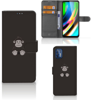 B2Ctelecom Telefoonhoesje Motorola Moto G9 Plus Wallet Book Case Verjaardagscadeau Gorilla