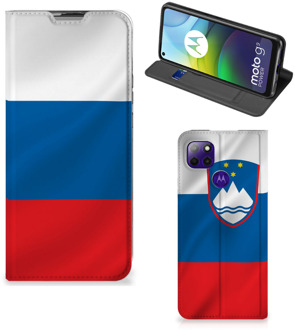 B2Ctelecom Telefoonhoesje Motorola Moto G9 Power Beschermhoes Sloveense Vlag