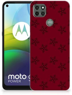 B2Ctelecom Telefoonhoesje Motorola Moto G9 Power Hippe Hoesjes Sterren