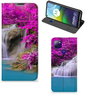 B2Ctelecom Telefoonhoesje Motorola Moto G9 Power Wallet Bookcase Waterval