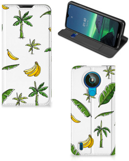 B2Ctelecom Telefoonhoesje Nokia 1.4 Beschermhoes Banana Tree