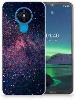 B2Ctelecom Telefoonhoesje Nokia 1.4 TPU Siliconen Hoesje met Foto Stars