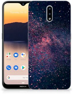 B2Ctelecom Telefoonhoesje Nokia 2.3 TPU Siliconen Hoesje met Foto Stars