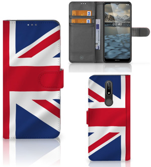 B2Ctelecom Telefoonhoesje Nokia 2.4 Wallet Book Case Groot-Brittannië