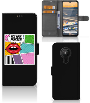 B2Ctelecom Telefoonhoesje Nokia 5.3 Bookcase Popart Princess