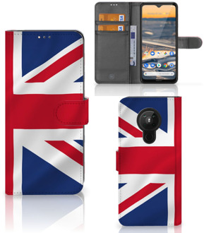 B2Ctelecom Telefoonhoesje Nokia 5.3 Wallet Case Groot-Brittannië