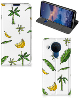 B2Ctelecom Telefoonhoesje Nokia 5.4 Beschermhoes Banana Tree