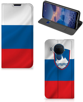 B2Ctelecom Telefoonhoesje Nokia 5.4 Beschermhoes Sloveense Vlag