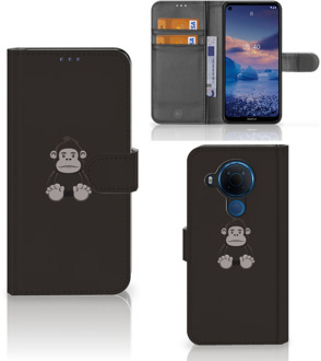 B2Ctelecom Telefoonhoesje Nokia 5.4 Wallet Book Case Verjaardagscadeau Gorilla