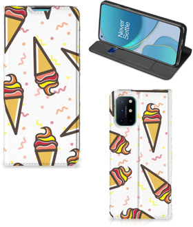 B2Ctelecom Telefoonhoesje OnePlus 8T Beschermhoes Icecream