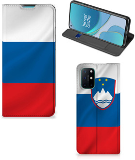 B2Ctelecom Telefoonhoesje OnePlus 8T Beschermhoes Sloveense Vlag