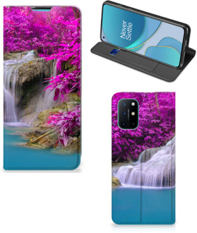 B2Ctelecom Telefoonhoesje OnePlus 8T Wallet Bookcase Waterval