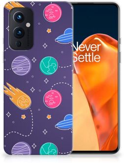 B2Ctelecom Telefoonhoesje OnePlus 9 Doorzichtig Hoesje Ruimte