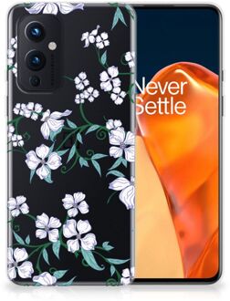 B2Ctelecom Telefoonhoesje OnePlus 9 Foto hoesje Blossom White