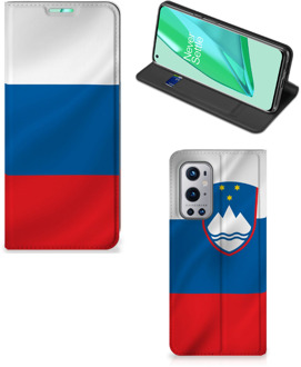 B2Ctelecom Telefoonhoesje OnePlus 9 Pro Beschermhoes Sloveense Vlag