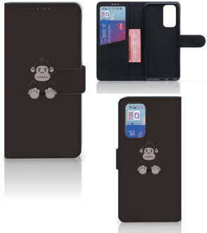 B2Ctelecom Telefoonhoesje OnePlus 9 Pro Wallet Book Case Verjaardagscadeau Gorilla