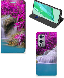 B2Ctelecom Telefoonhoesje OnePlus 9 Pro Wallet Bookcase Waterval