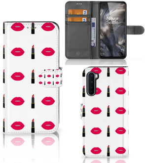 B2Ctelecom Telefoonhoesje OnePlus Nord Beschermhoes Lipstick Kiss