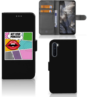 B2Ctelecom Telefoonhoesje OnePlus Nord Bookcase Popart Princess