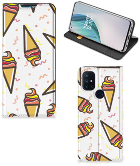 B2Ctelecom Telefoonhoesje OnePlus Nord N10 5G Beschermhoes Icecream