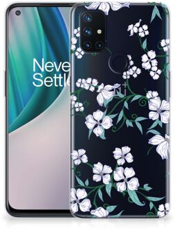 B2Ctelecom Telefoonhoesje OnePlus Nord N10 5G Foto hoesje Blossom White