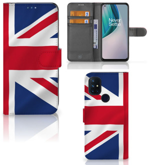 B2Ctelecom Telefoonhoesje OnePlus Nord N10 Wallet Book Case Groot-Brittannië