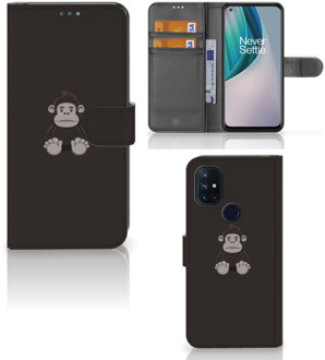 B2Ctelecom Telefoonhoesje OnePlus Nord N10 Wallet Book Case Verjaardagscadeau Gorilla