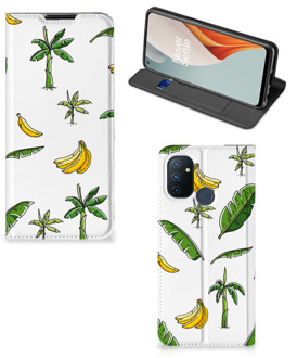 B2Ctelecom Telefoonhoesje OnePlus Nord N100 Beschermhoes Banana Tree