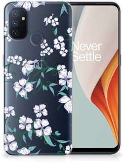 B2Ctelecom Telefoonhoesje OnePlus Nord N100 Foto hoesje Blossom White