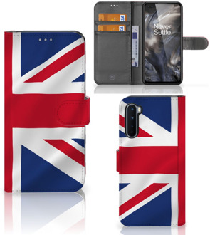 B2Ctelecom Telefoonhoesje OnePlus Nord Wallet Book Case Groot-Brittannië