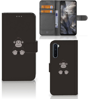 B2Ctelecom Telefoonhoesje OnePlus Nord Wallet Book Case Verjaardagscadeau Gorilla