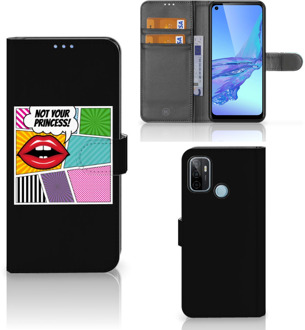 B2Ctelecom Telefoonhoesje OPPO A53 | OPPO A53s Bookcase Popart Princess