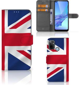 B2Ctelecom Telefoonhoesje OPPO A53 | OPPO A53s Wallet Book Case Groot-Brittannië