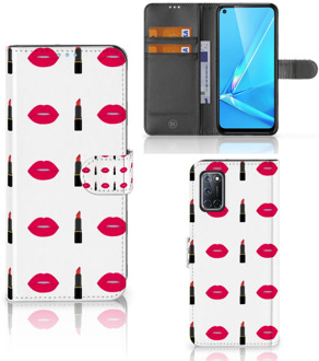 B2Ctelecom Telefoonhoesje OPPO A72 | OPPO A52 Beschermhoes Lipstick Kiss