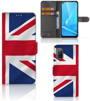 B2Ctelecom Telefoonhoesje OPPO A72 | OPPO A52 Wallet Book Case Groot-Brittannië