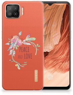 B2Ctelecom Telefoonhoesje OPPO A73 4G TPU Siliconen Hoesje Boho Text