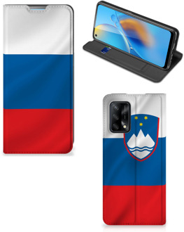 B2Ctelecom Telefoonhoesje OPPO A74 4G Beschermhoes Sloveense Vlag