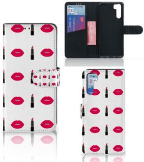 B2Ctelecom Telefoonhoesje OPPO A91 | Reno3 Beschermhoes Lipstick Kiss