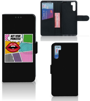 B2Ctelecom Telefoonhoesje OPPO A91 | Reno3 Bookcase Popart Princess