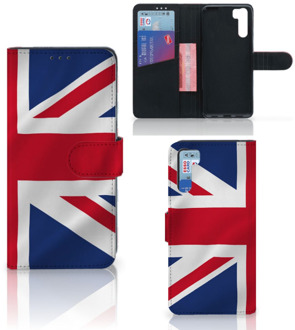 B2Ctelecom Telefoonhoesje OPPO A91 | Reno3 Wallet Case Groot-Brittannië