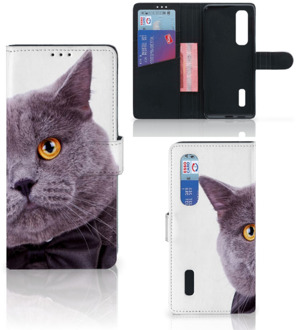 B2Ctelecom Telefoonhoesje OPPO Find X2 Pro Flipcover Case Kat