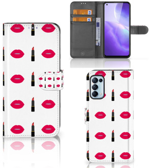 B2Ctelecom Telefoonhoesje OPPO Find X3 Lite Beschermhoes Lipstick Kiss