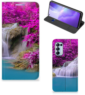 B2Ctelecom Telefoonhoesje OPPO Find X3 Lite Wallet Bookcase Waterval