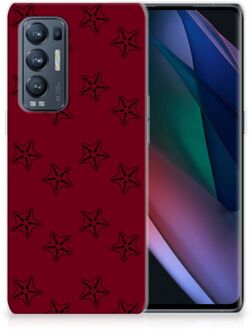 B2Ctelecom Telefoonhoesje OPPO Find X3 Neo Hippe Hoesjes Sterren