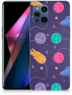 B2Ctelecom Telefoonhoesje OPPO Find X3 | X3 Pro Doorzichtig Hoesje Ruimte