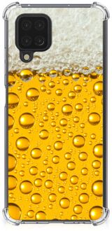 B2Ctelecom Telefoonhoesje  Samsung Galaxy A12 Hippe Hoesjes met transparante rand Bier