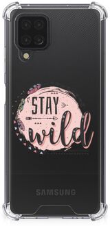 B2Ctelecom Telefoonhoesje  Samsung Galaxy A12 Telefoontas met transparante rand Boho Stay Wild