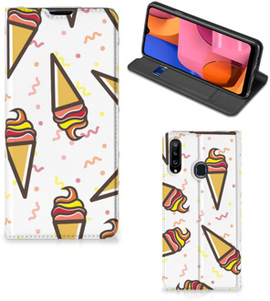 B2Ctelecom Telefoonhoesje Samsung Galaxy A20s Beschermhoes Icecream