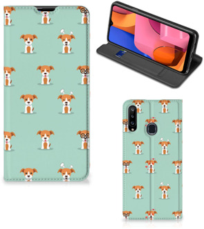 B2Ctelecom Telefoonhoesje Samsung Galaxy A20s Bookcase Pups