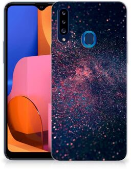 B2Ctelecom Telefoonhoesje Samsung Galaxy A20s TPU Siliconen Hoesje met Foto Stars